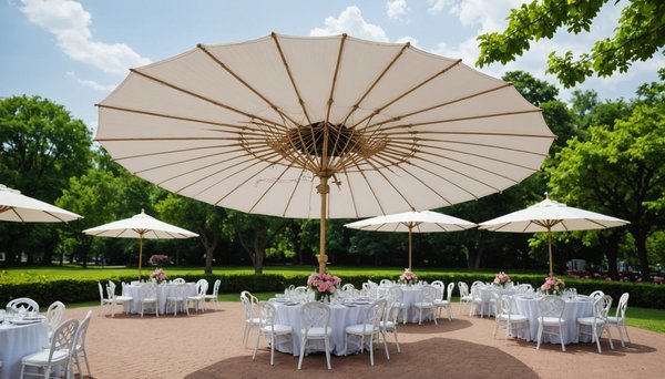 Location parasol événementiel : ajoutez du style à vos fêtes